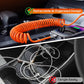 "Curly Chubby" 240W Coiled Fast Charging Cable for Car [240H Sag-Free]