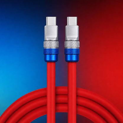 "Chubby Duo" 240W Fast Charging Cable With Dual-Tone Connector