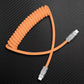 "Candy Chubby" Car Spring Fast Charging Cable