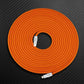 Orange ChubbyCable USB-C to Lightning fast charging cable