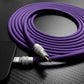 Purple ChubbyCable connector detail