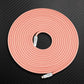 Pink ChubbyCable charging cord with metal connectors