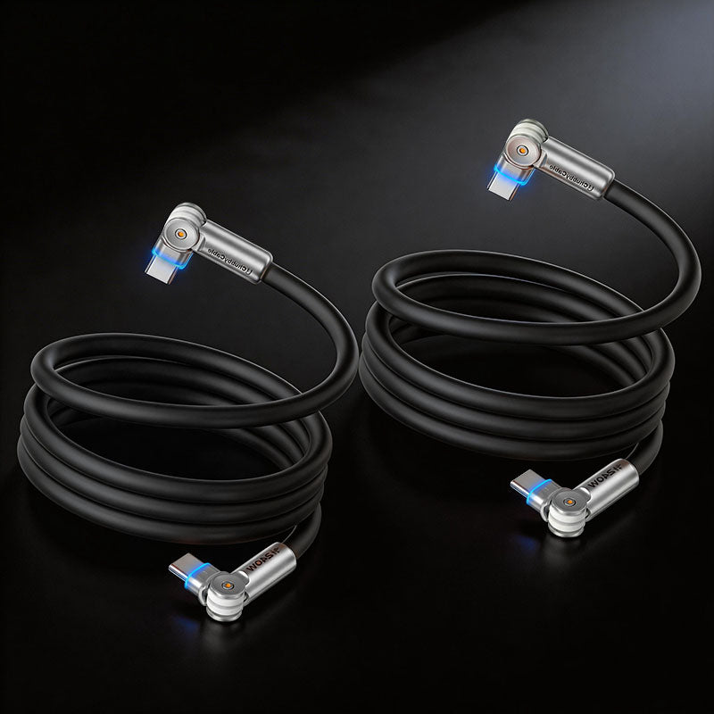 Chubby RotateX 240W Rotating Cable – 2-Pack / 3-Pack Dual 180° + LED