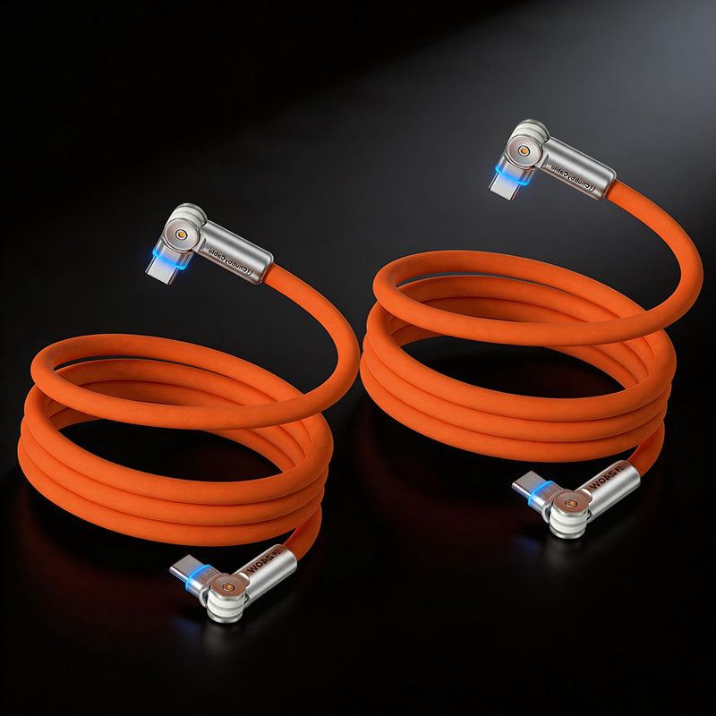 Chubby RotateX 240W Rotating Cable – 2-Pack / 3-Pack Dual 180° + LED