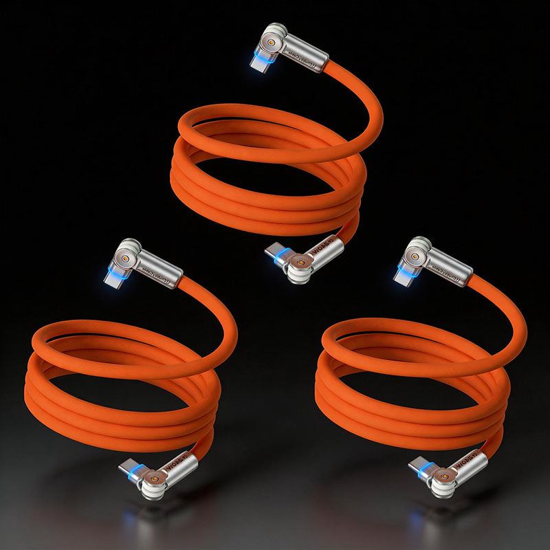 Chubby RotateX 240W Rotating Cable – 2-Pack / 3-Pack Dual 180° + LED