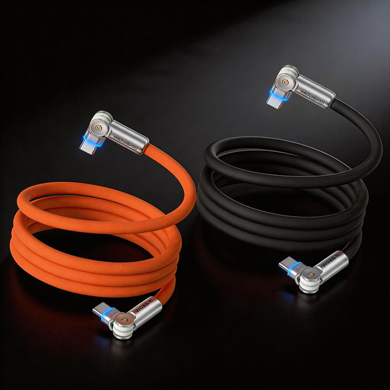 Chubby RotateX 240W Rotating Cable – 2-Pack / 3-Pack Dual 180° + LED