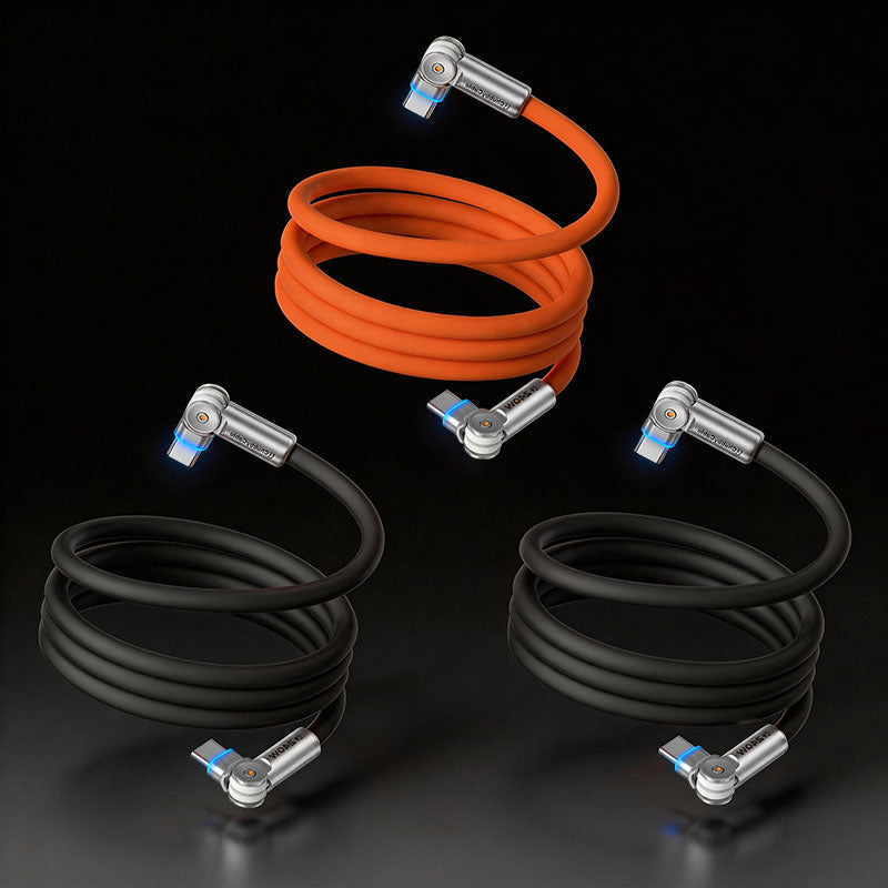 Chubby RotateX 240W Rotating Cable – 2-Pack / 3-Pack Dual 180° + LED