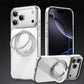 Transparent ChubbyArmor phone case with built-in ring stand