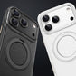 Side-by-side view of black and white ChubbyArmor smartphone cases