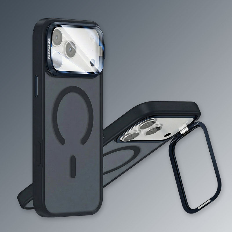 ChubbyArmor magnetic phone case with built-in camera lens protector