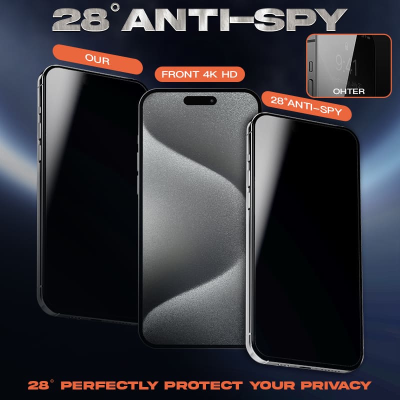 ChubbyShield Ultra - Military-Grade Privacy Screen Protector with Ultra-easy Install Box（副本）