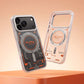 ChubbyArmor LayerX - 3D IML MagSafe Clear Case with Camera Stand for iPhone