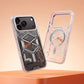 ChubbyArmor LayerX - 3D IML MagSafe Clear Case with Camera Stand for iPhone