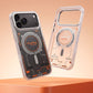 ChubbyArmor LayerX - 3D IML MagSafe Clear Case with Camera Stand for iPhone