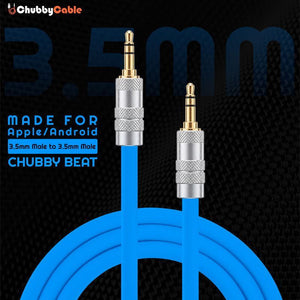 "Chubby Beat" 3.5mm Male To 3.5mm Male Stereo Audio Cable (TRS)