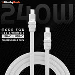 ChubbyCable Flex - 240W USB-C to USB-C Braided Cable