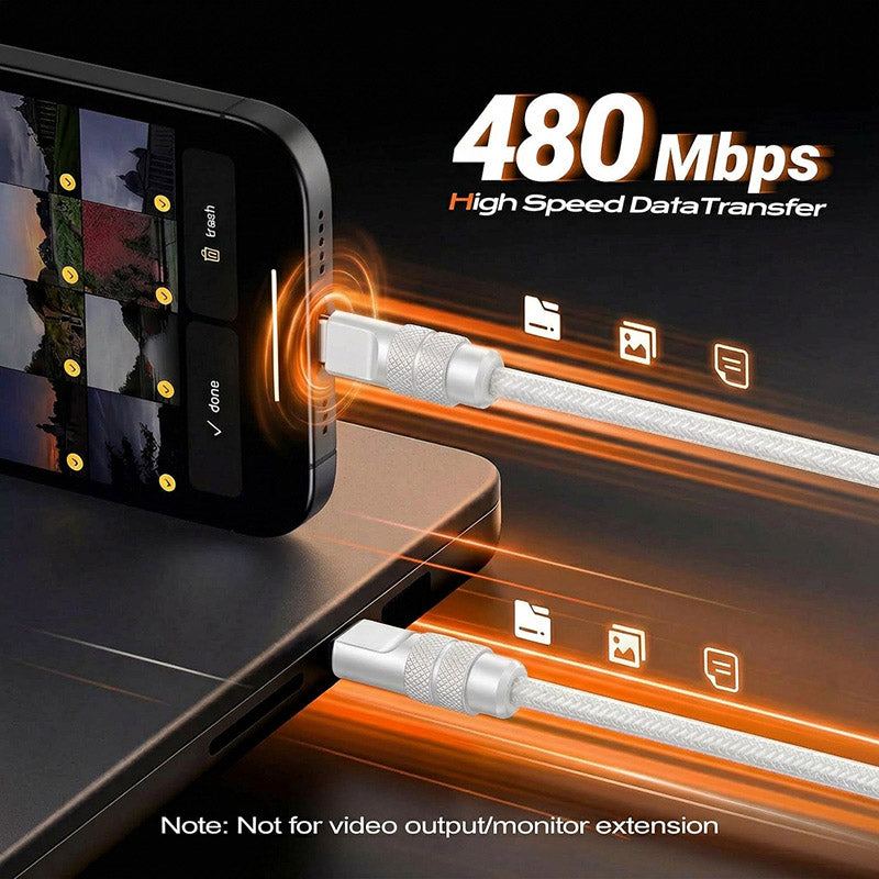 ChubbyCable Flex - 240W USB-C to USB-C Braided Cable