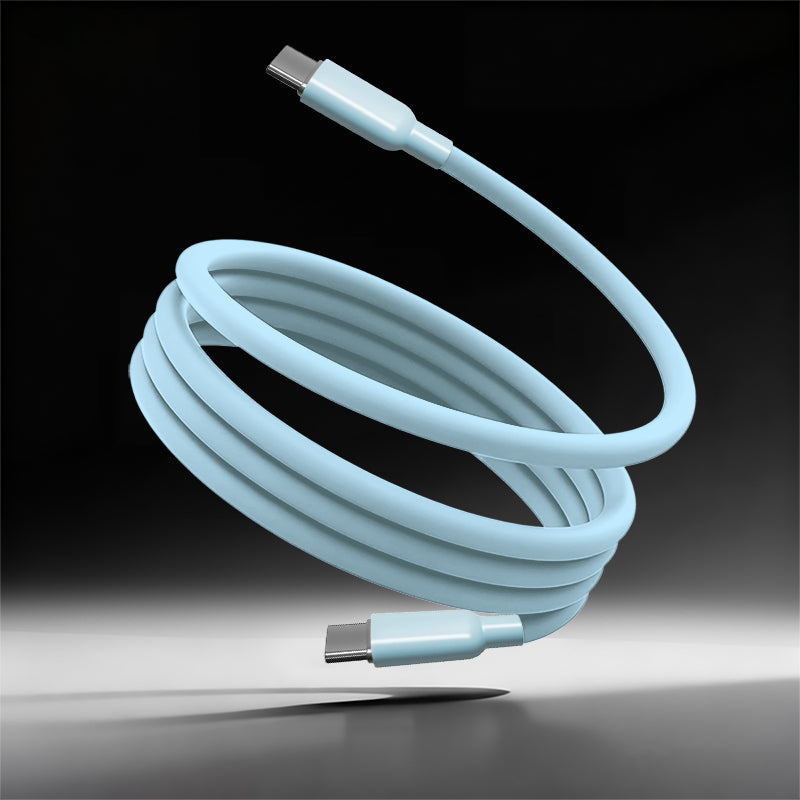 ChubbyCable Solid Color - Silicone 240W Easy-Pack Charge Cable