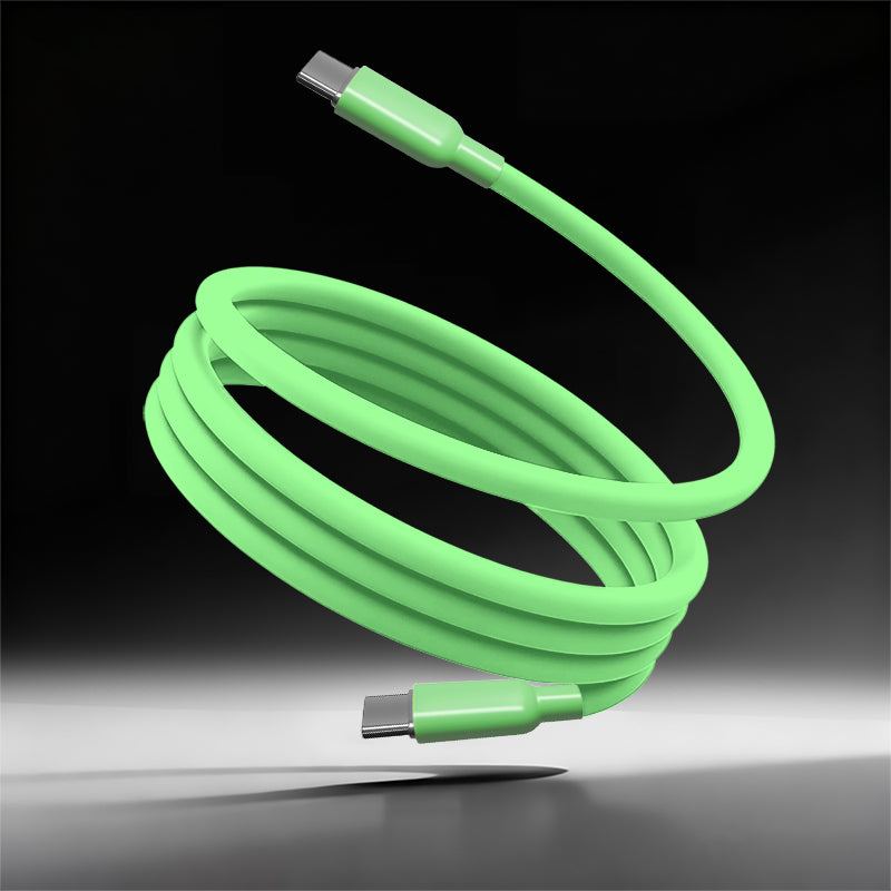 ChubbyCable Solid Color - Silicone 240W Easy-Pack Charge Cable