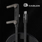 ChubbyCable StandLiteâ„?- 240W Braided Fast Charge Cable With Built-in Phone Stand