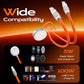 ChubbyCable Duo-Core Flex™ 2-in-1 USB-C to 100W USB-C & 5W Apple Watch Charging Cable