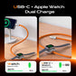 ChubbyCable Solo-Flex™ 2-In-1 USB-C Cable With In-Line Watch Charger