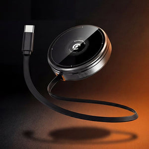 ChubbyCable retractable wireless charger with extended cable