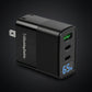 ChubbyCharge Trio – 65W 3-Port Charger