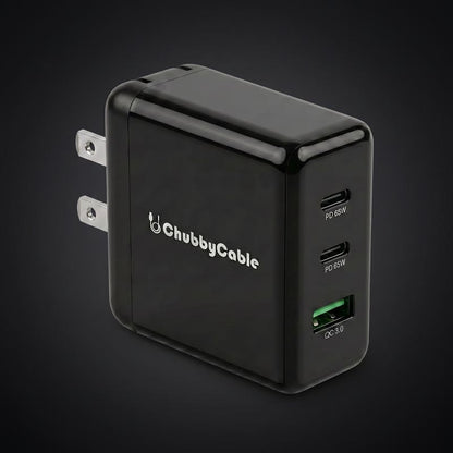 ChubbyCharge Trio – 65W 3-Port Charger