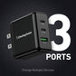 ChubbyCharge Trio – 65W 3-Port Charger