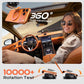 ChubbyGrip car mount showing 360-degree rotation and durable hinge design