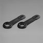 Two foldable magnetic car phone mounts