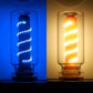 ChubbyGlow SpiralNova - Transparent RGB LED Light，USB Powered Mood Lighting for Car/Bedroom/Parties