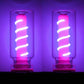 ChubbyGlow SpiralNova - Transparent RGB LED Light，USB Powered Mood Lighting for Car/Bedroom/Parties