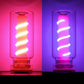 ChubbyGlow SpiralNova - Transparent RGB LED Light，USB Powered Mood Lighting for Car/Bedroom/Parties