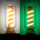 ChubbyGlow SpiralNova - Transparent RGB LED Light，USB Powered Mood Lighting for Car/Bedroom/Parties