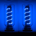 ChubbyGlow SpiralNova - Transparent RGB LED Light，USB Powered Mood Lighting for Car/Bedroom/Parties