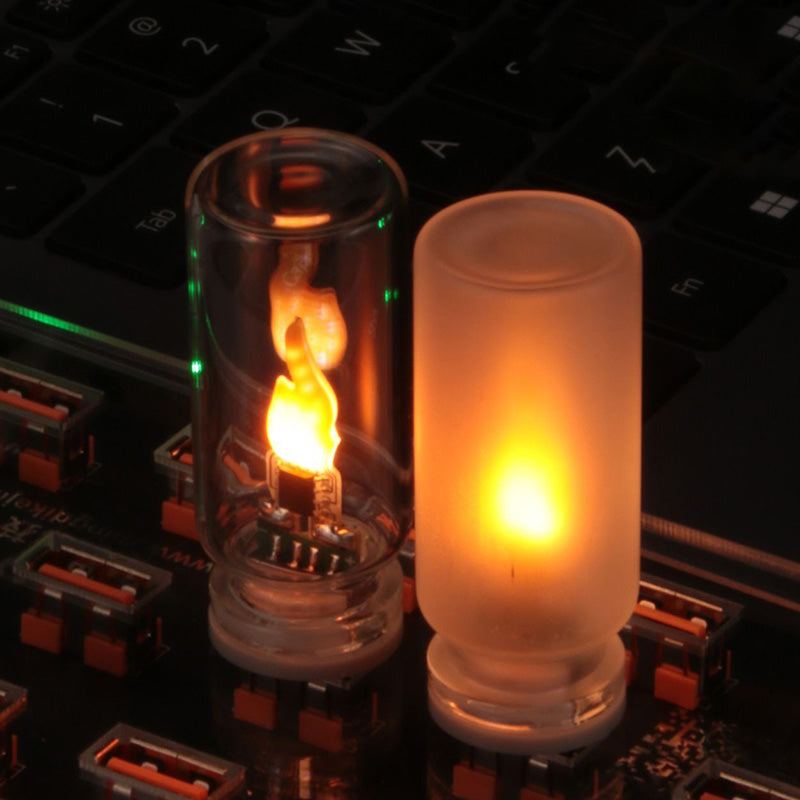 ChubbyGlow Variants - Transparent RGB LED Light，USB Powered Mood Lighting for Car/Bedroom/Parties