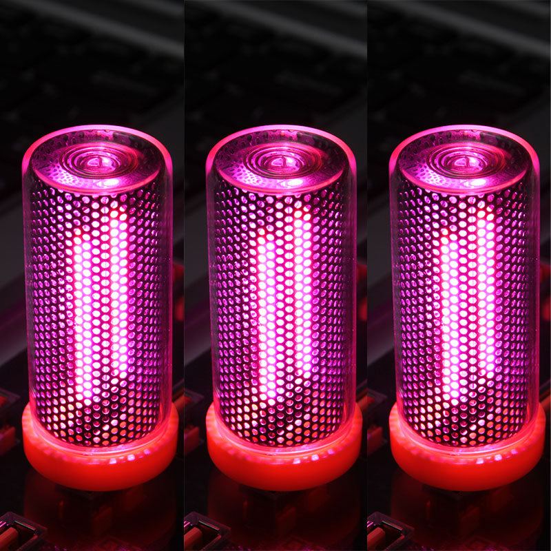 ChubbyGlow Variants - Transparent RGB LED Light，USB Powered Mood Lighting for Car/Bedroom/Parties