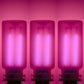 ChubbyGlow Variants - Transparent RGB LED Light，USB Powered Mood Lighting for Car/Bedroom/Parties