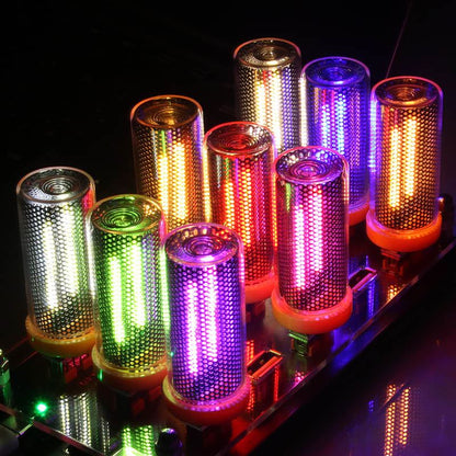 ChubbyGlow Variants - Transparent RGB LED Light，USB Powered Mood Lighting for Car/Bedroom/Parties