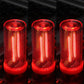 ChubbyGlow Variants - Transparent RGB LED Light，USB Powered Mood Lighting for Car/Bedroom/Parties