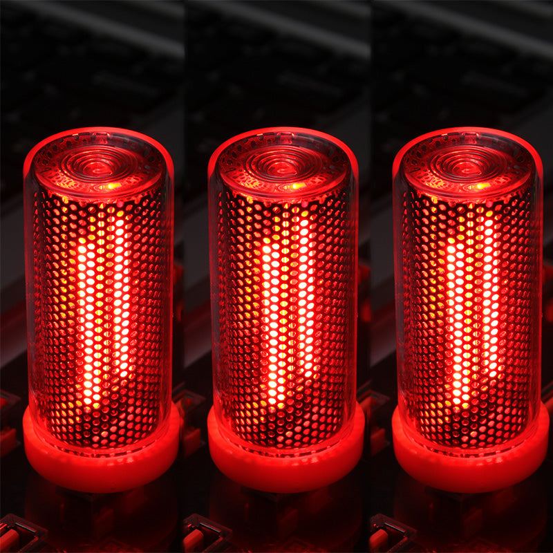 ChubbyGlow Variants - Transparent RGB LED Light，USB Powered Mood Lighting for Car/Bedroom/Parties