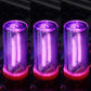 ChubbyGlow Variants - Transparent RGB LED Light，USB Powered Mood Lighting for Car/Bedroom/Parties