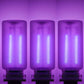 ChubbyGlow Variants - Transparent RGB LED Light，USB Powered Mood Lighting for Car/Bedroom/Parties