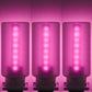 ChubbyGlow Variants - Transparent RGB LED Light，USB Powered Mood Lighting for Car/Bedroom/Parties