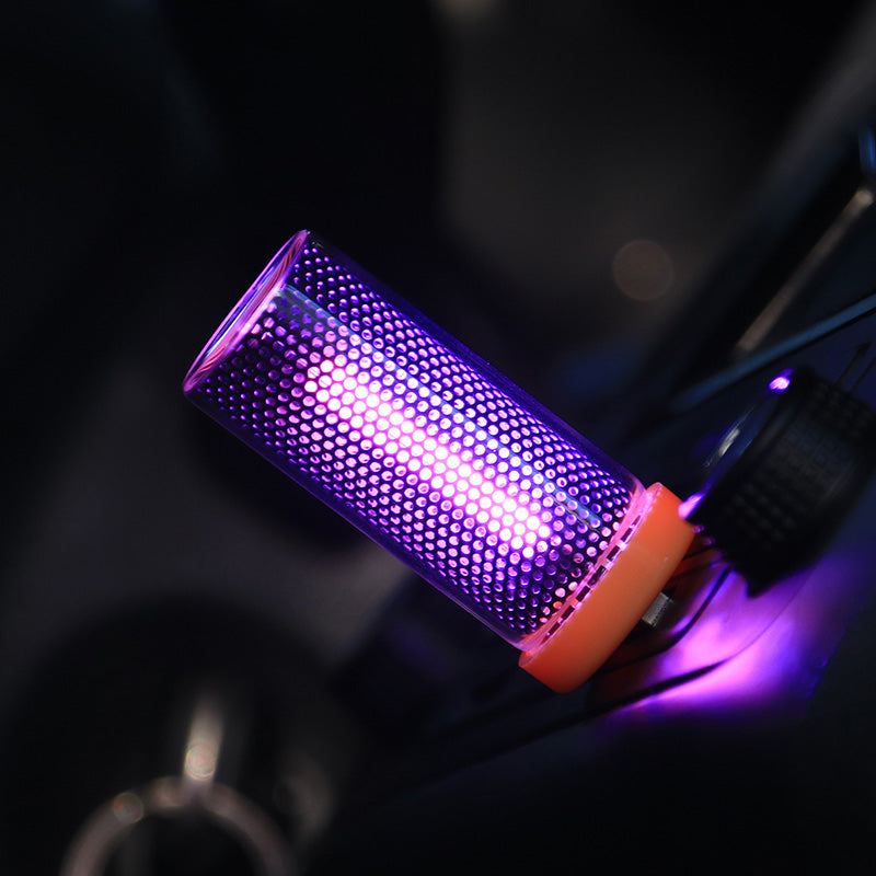ChubbyGlow Variants - Transparent RGB LED Light，USB Powered Mood Lighting for Car/Bedroom/Parties