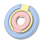 Pastel multi-colored circular phone ring stand