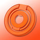 Orange magnetic phone ring stand