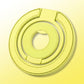 Yellow magnetic phone ring holder
